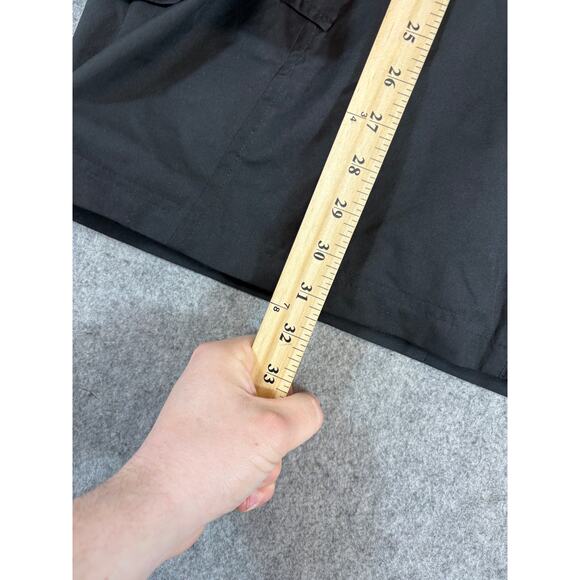 Vince Camuto Rain Jacket Mens Large Black Waterproof Full Zip Hoodie Outdoor - Picture 4 of 7